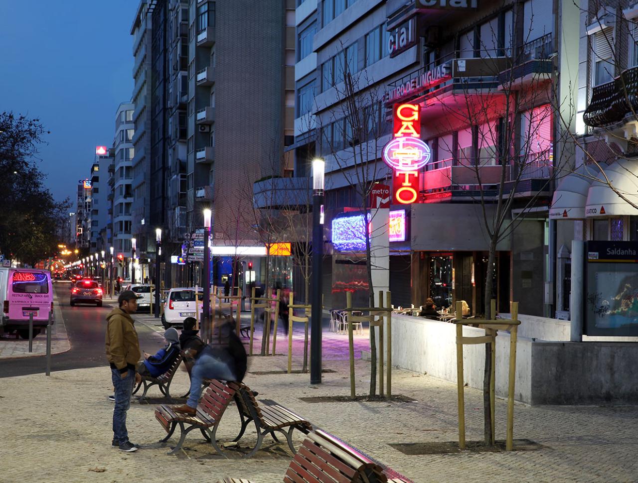LED lighting systems can help improve the mobile experience in cities